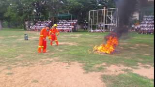 โรงเรียนหนองสังข์วิทยายน อบรมป้องกันอัคคีภัย