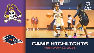 Game Highlights: East Carolina vs. UTSA (Feb. 12, 2025)