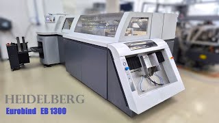 HEIDELBERG Eurobind EB 1300 - 4 clamps perfect binder - HotMelt Nozzle