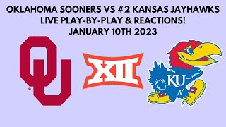 NCAA Basketball: Oklahoma Sooners vs #2 Kansas Jayhawks (Live Play-By-Play & Reactions)