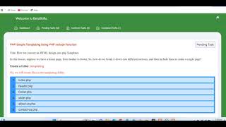 PHP Simple Templating Using Include Function Reusable Header & Footer in PHP