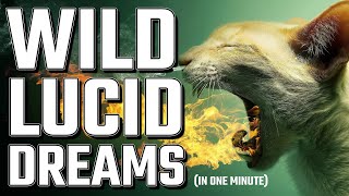 WILD Lucid Dreaming - How to Lucid Dream - One Minute Tutorial