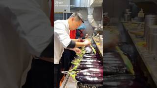 China's new way to eat brinjals🍆 #shorts #shortvideo #viralvideo #trending #china