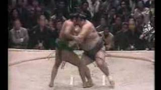 Wakashimazu vs. Kitanoumi : Haru 1984