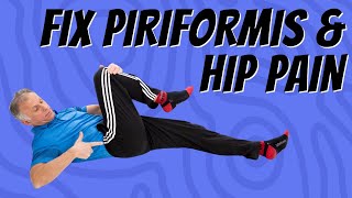 Chronic Piriformis & Hip Pain- Fix It Yourself (3 Steps)