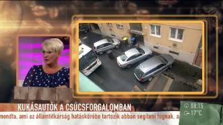 Kukásautók a csúcsforgalomban - 2015.05.13. - tv2.hu/mokka