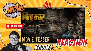 PITAMBAR New Nepali Movie Teaser Reaction | Pradeep | Dayahang | Saugat | Suraksha | Filmy Sandesh