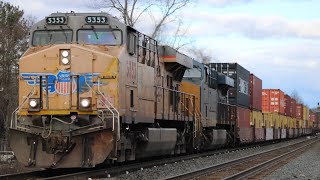 New Years Special! CSX Train Action on Selkirk and River Subs with UP + CSXT 1834! Dec 2024 - Part 2