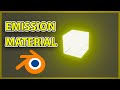 Create Emissive Material in Blender | Glow - Neon