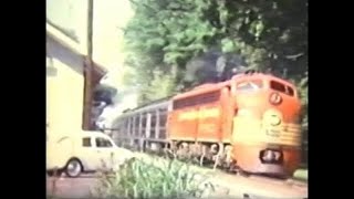 SLSF Frisco Trains in the 1960s (No Sound)