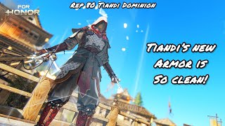 Tiandi’s New Armor Is SO CLEAN! (Rep 80 Tiandi Dominion) | For Honor