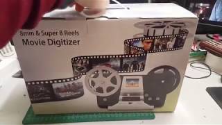 Wolverine 8mm and Super8 Reels Movie Digitizer Clone Review