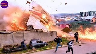 Moments Filmed Seconds Before Disasters | Incredible Moments Caught on Camera (P19)