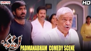 Padmanabham Drinking Comedy Scene In Bhadra Movie - Padmanabha Ravi Teja