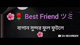 Best friend for a Poem- বেস্ট ফ্রেন্ড কে নিয়ে একটি সেরা কবিতা