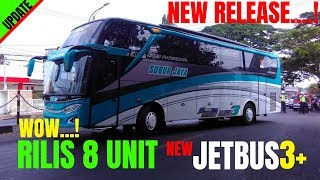 Wow !!! Release Terbaru 8 Unit Subur Jaya Hino RK8 R260 New Jetbus SHD3+