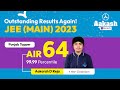 JEE Main 2023 Top Performer: AIR 64 (99.99 Percentile) - Aakarsh D Reja | Punjab Topper