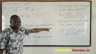 Multiple-Channel Queuing Model by Dr. Douglas K. Boah (Shamalaa Jnr/Archimedes)