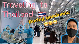 เดินทางกลับไทยช่วงโควิด 19 l กักตัวที่ไทย 14 วัน l Traveling to Thailand during pandemic