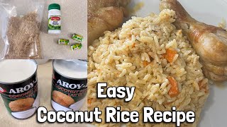 NIGERIAN COCONUT RICE RECIPE | Chinyere Ibelegbu