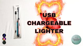 USB CHARGEABLE LIGHTER|| REVIEW AND UNBOXING|| B R UNBOXING