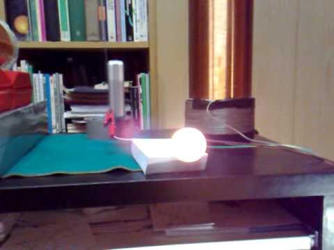 Tesla Wireless Power Transmission Experiment 4 Youtube