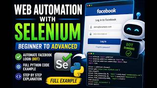 Python Selenium Facebook Login Automation: Build Your First facebook login Bot (2026)