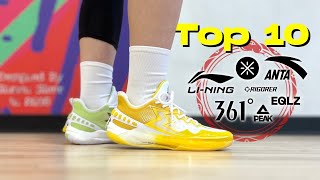 Top 10 Basketball Shoes from Chinese Brands 2025