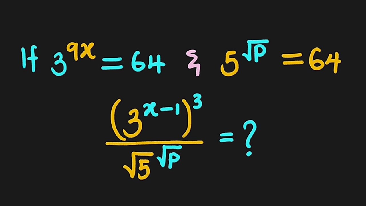 Beautiful Olympiad Mathematics Question - YouTube