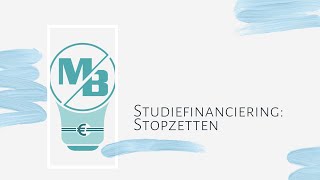 ℹ️  Studiefinanciering: Stopzetten