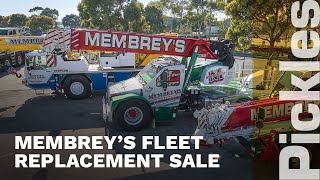 Membrey's Fleet Replacement Sale | Pickles Industrial