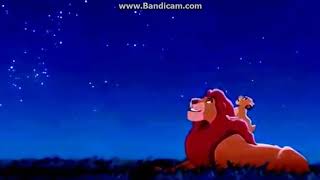 [라이언킹] 선왕들의 이야기를 심바에게 들려주는 무파사 [LION KING] Mufasa to tell Simba about the story of the former king