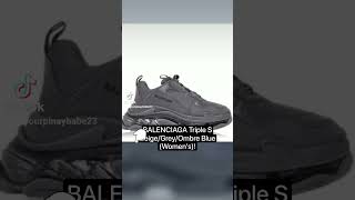 BALENCIAGA Triple S Beige/Grey/Ombre Blue (Women's)!@hypezeusfashion #trending