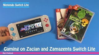 Zacian and Zamazenta Switch Lite Gaming Experience  #3