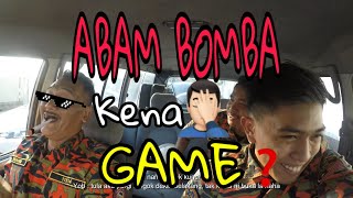 Abam Bomba Kena Game❓❓ Lawak habih🤣🤦🏻‍♂️