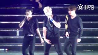 [FANCAM] [160702] BTS concert in Nanjing - fun boys