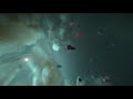 star citizen javelin destroyer firing main battery full battle