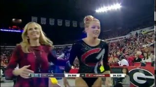 Brittany Rogers (Georgia) 2016 Vault vs LSU 9.875