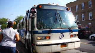 MTA Bus Company 2000 New Flyer D60HF 1015 [ex-5456] \u0026 1996 NovaBus RTS-06 8918 On The Q10