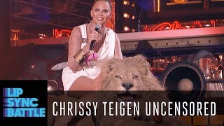 Chrissy Teigen Uncensored w/ LL Cool J | Lip Sync Battle