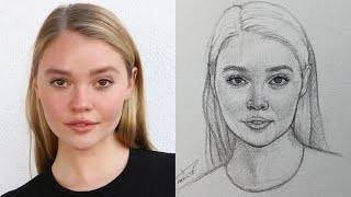 The Loomis Method: Draw Better Portraits Faster @drawing_tutorial20