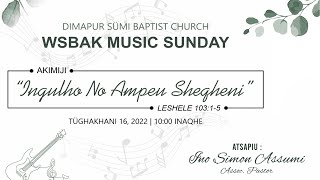 DSBC | WSBAK MUSIC SUNDAY |16th Oct, 2022