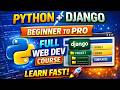 Python Basics + Django Tutorial for Beginners | Learn Django Step by Step