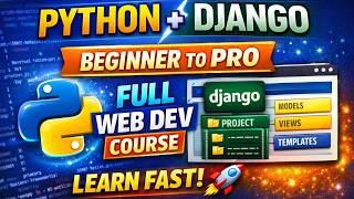 Python Basics + Django Tutorial for Beginners | Learn Django Step by Step