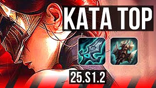 KATARINA vs RENEKTON (TOP) | 68% winrate, 11/4/10, Dominating | BR Grandmaster | 25.S1.2