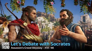 Assassin's Creed Odyssey - Debating Sokrates - X1X 4K [Gaming Trend]