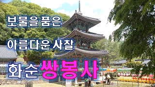 보물을 품은 아름다운 사찰[화순 쌍봉사]3층목탑 대웅전/목조삼존불상/목조지장보살삼존상과시왕상/철감선사탑/철감선사탑비