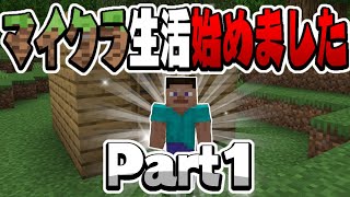 マイクラ実況part1