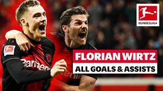 Florian Wirtz - All Goals & Assists from 2023/24 So Far