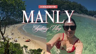 I spent a solo day in manly beach & circular quay ⛴️ 🏖️ | sydney travel vlog